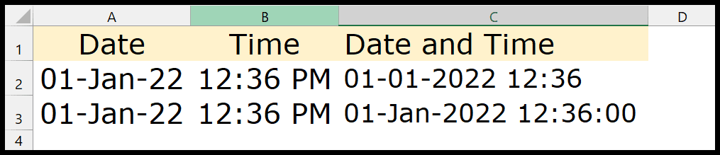 Datum und Uhrzeit kombinieren