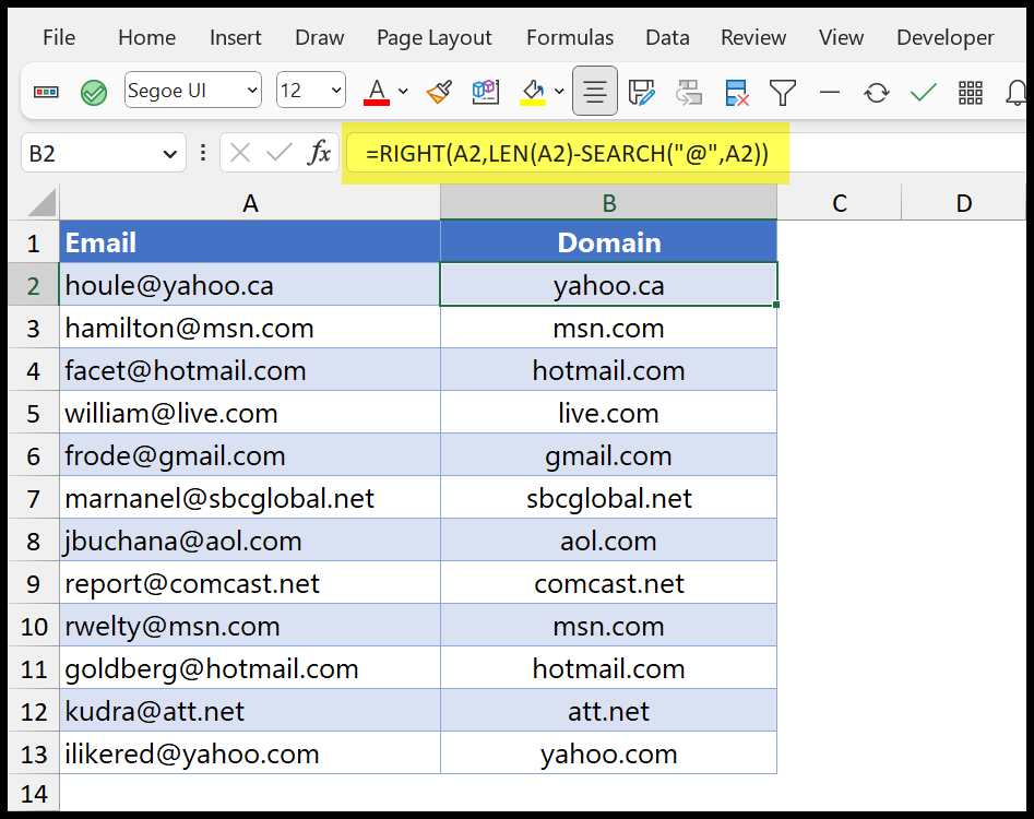 dapatkan-domain-dari-email-id