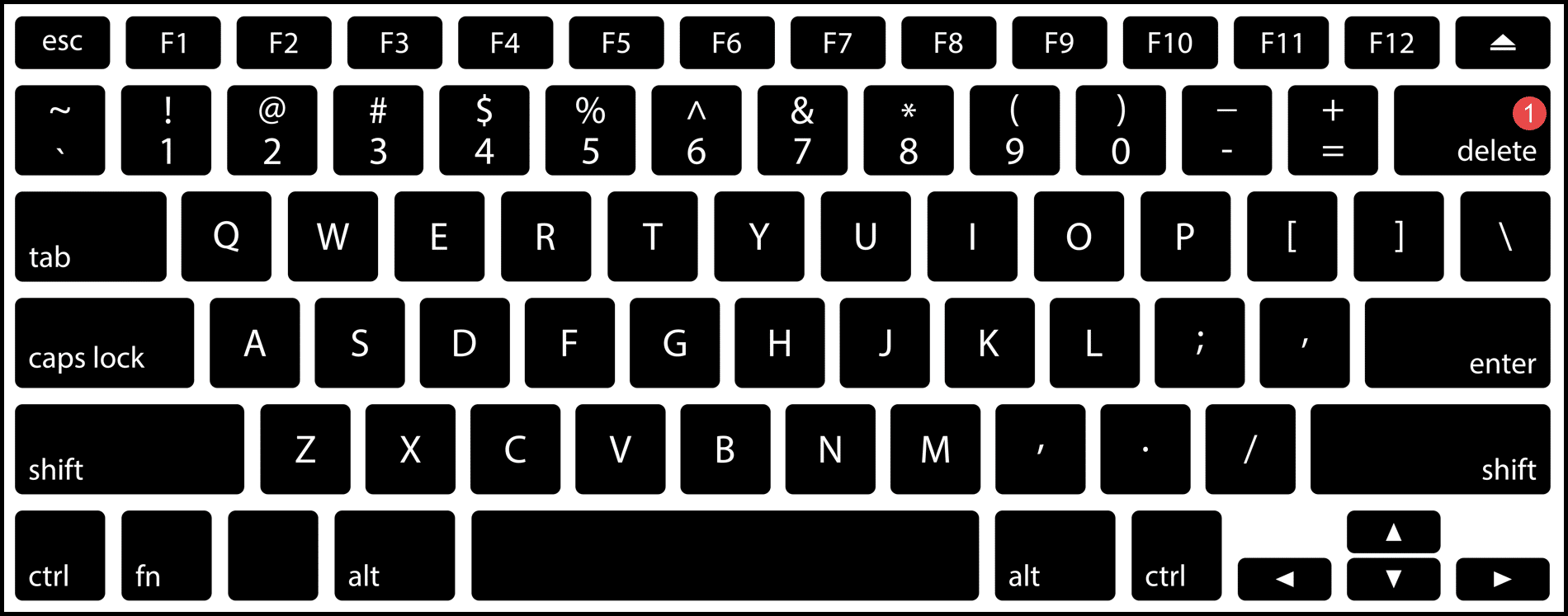 Tastatur löschen