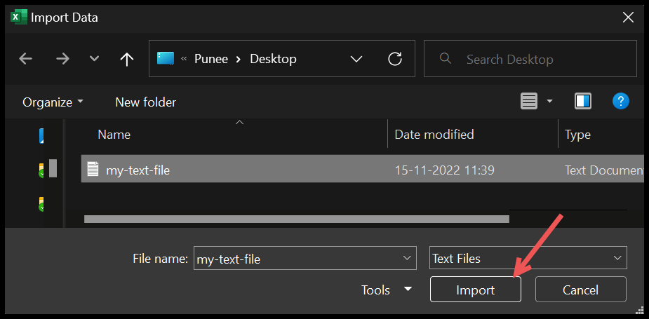 select-file-and-import