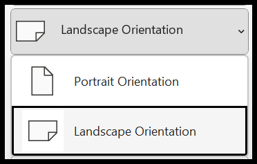 sélectionner-l'orientation-paysage-pour-adapter-les-colonnes