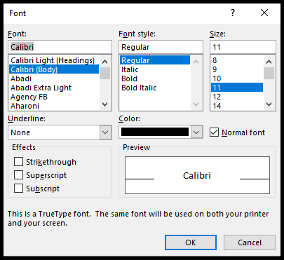 custom-header-footer-font-options