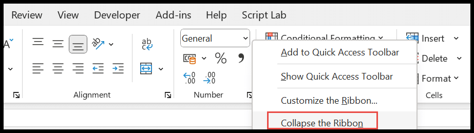 Select-Collapse-Ribbon-to-hide-it