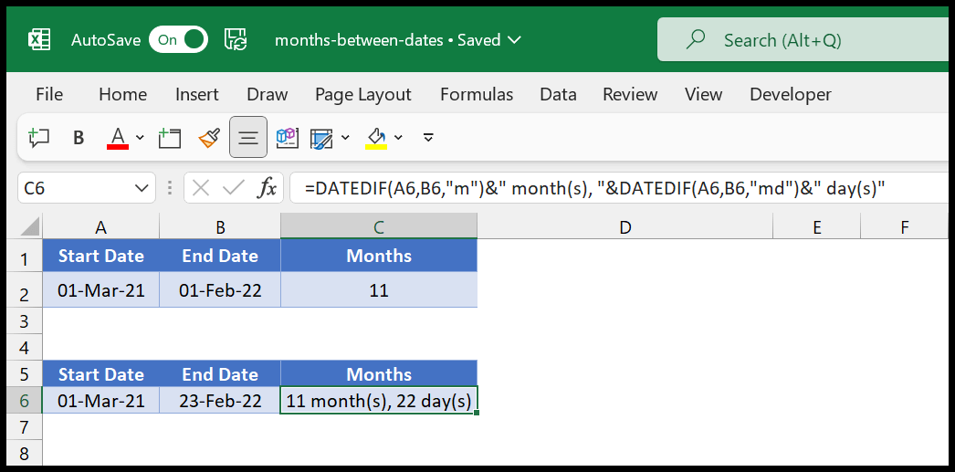 datedif-to-display-month-days-separately