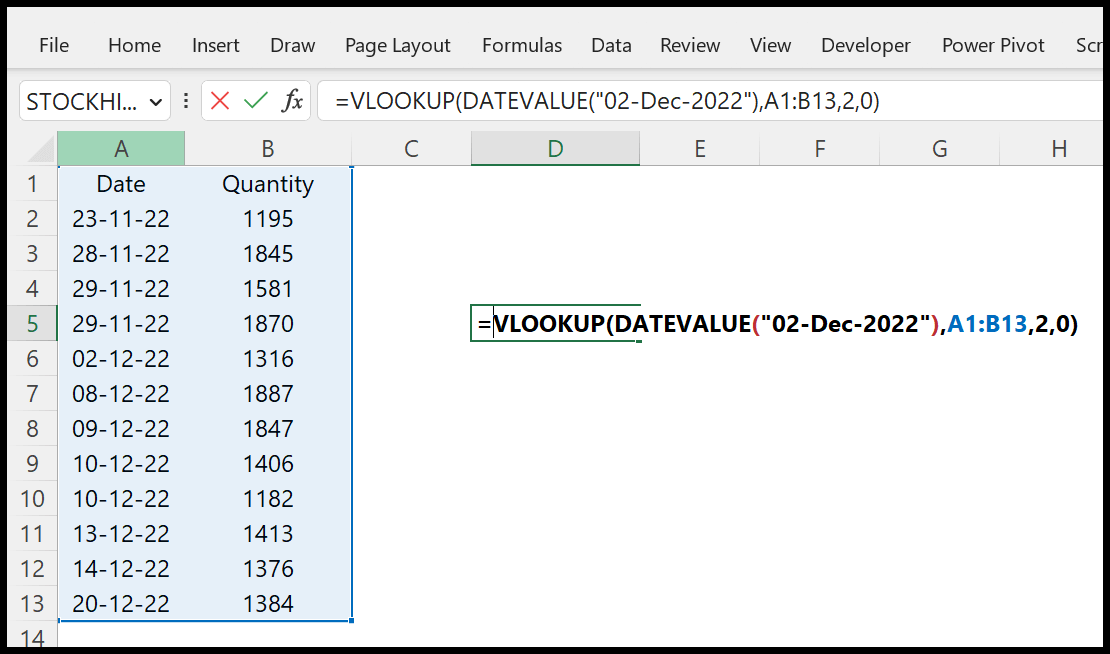 Enter-date-in-vlookup-function
