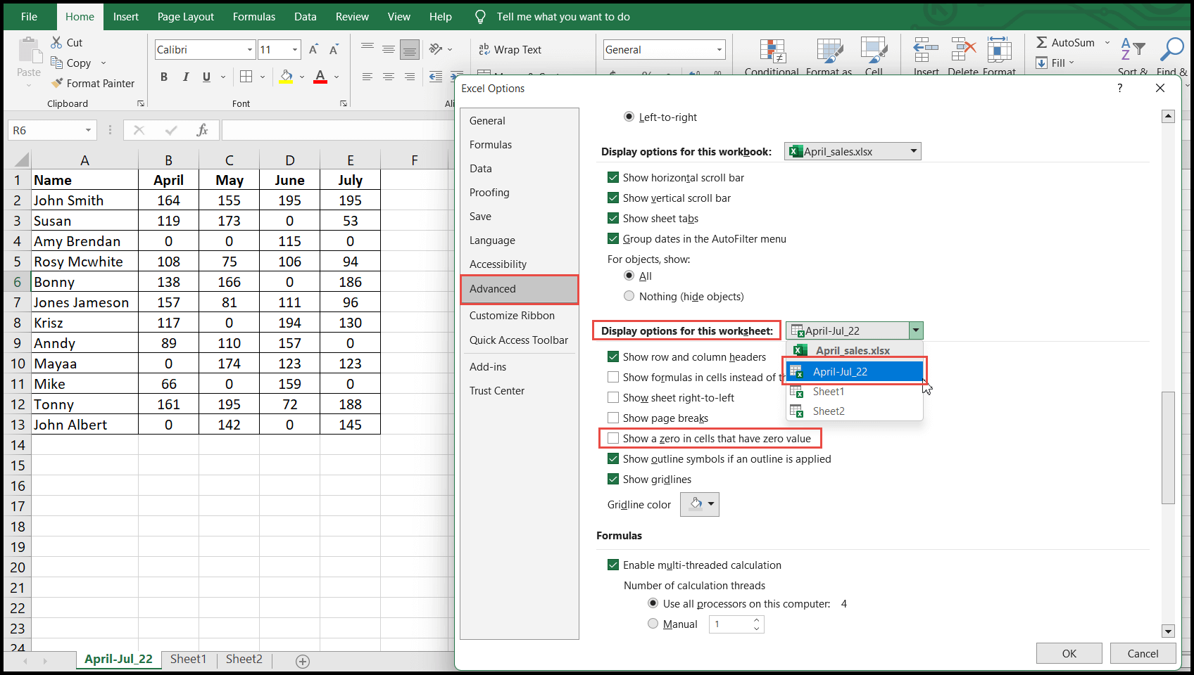 display-options-for-this-worksheet