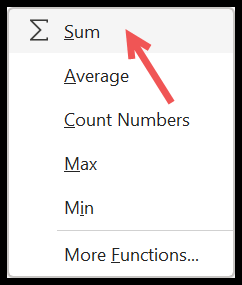 sum-from-drop-down