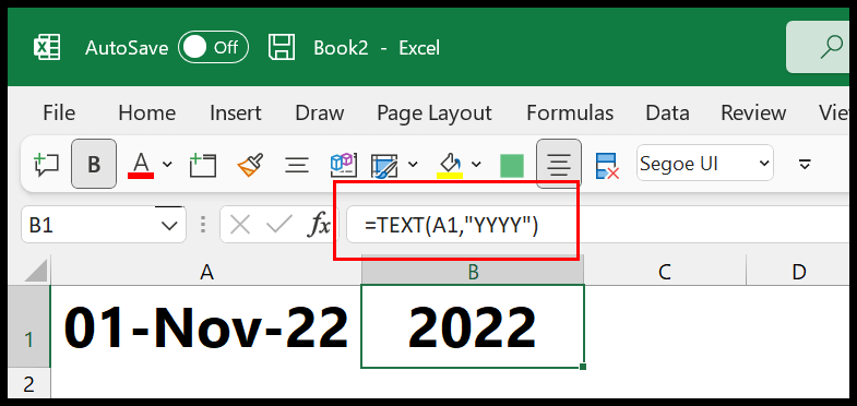 text-function-to-get-year