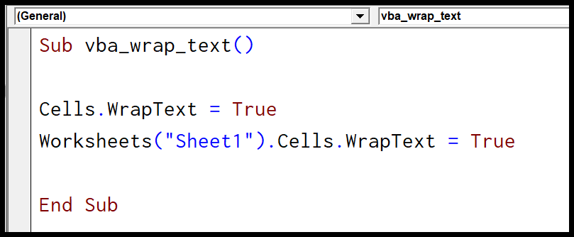wrap-text-to-entier-worksheet