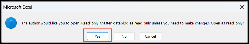 choose-yes-to-open-in-read-only-mode