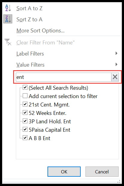 type-text-to-filter-data