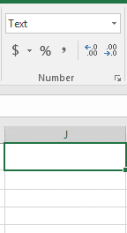Menggunakan Format Teks untuk Menambahkan Angka Nol di Depan di Excel Sebelum Angka