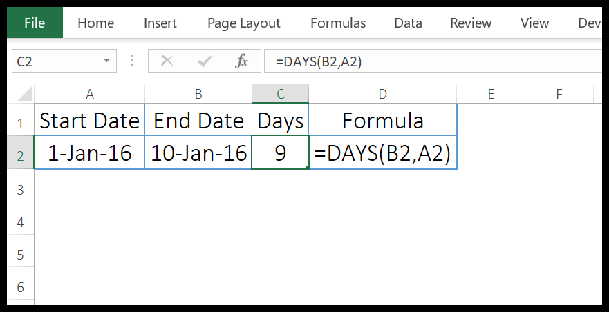 Excel-Tage-Funktionsbeispiel-1