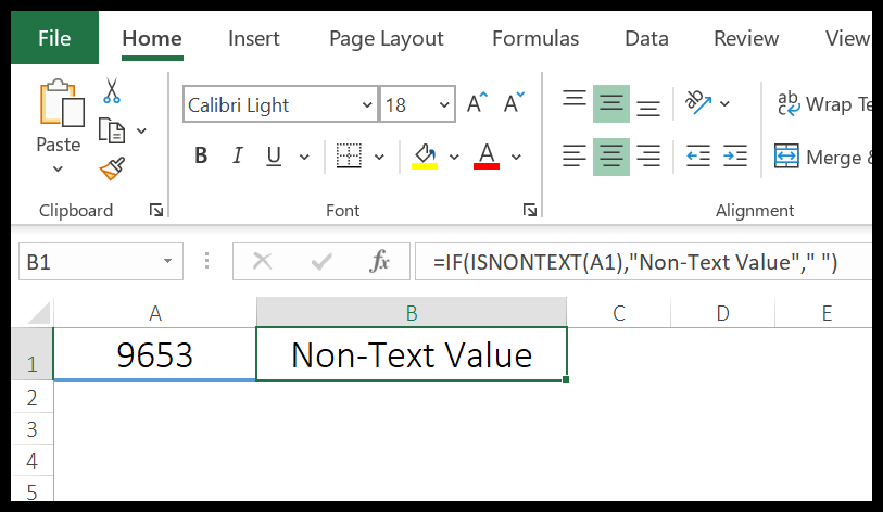 excel-isnontext-fonction-exemple-1