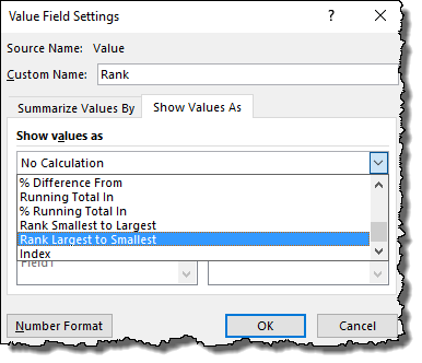 Suggerimenti per le tabelle pivot di Excel Trucchi per aggiungere opzioni di riga