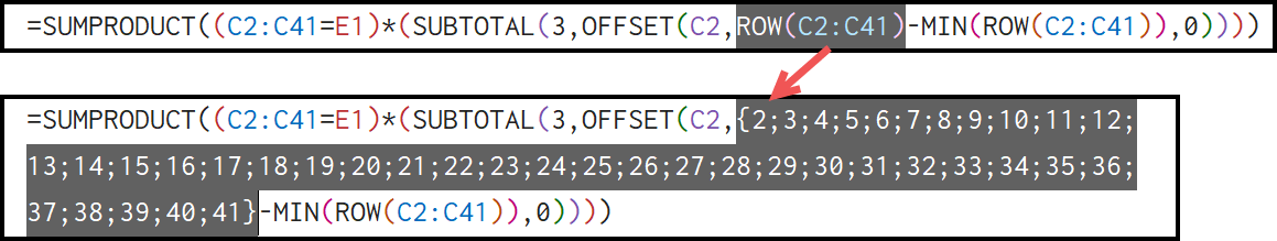 funzione-riga-per-restituire-array-di-numeri-riga