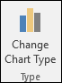 click on change chart type button create a bullet chart in excel