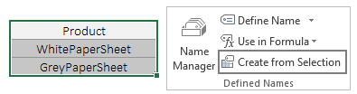 cómo crear una lista desplegable dependiente en Excel crear un rango con nombre
