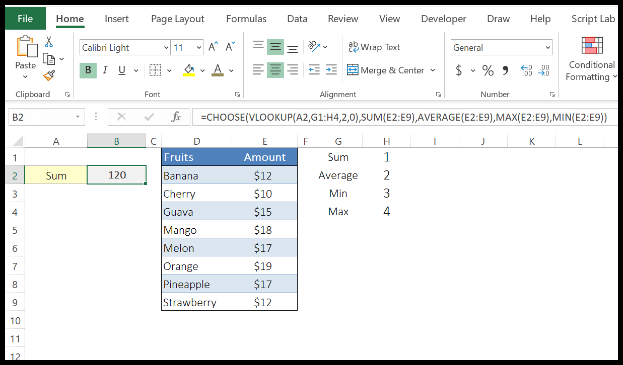 Excel-Funktionsauswahl-Beispiel-1