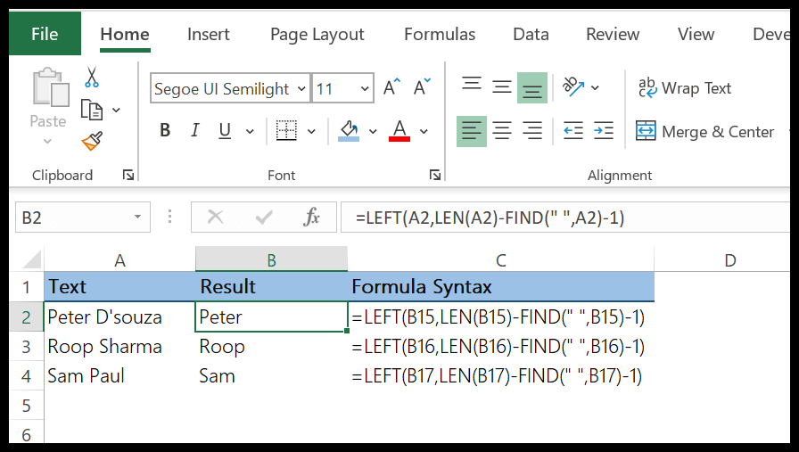 Excel-Linksfunktion-Beispiel-2