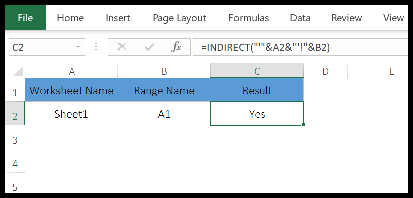 Excel-indirekte-Funktionsbeispiel-1