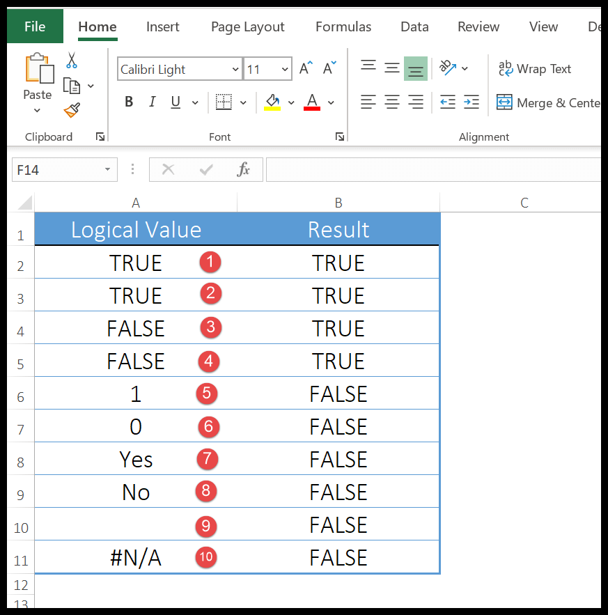 excel-islogical-function-example-1