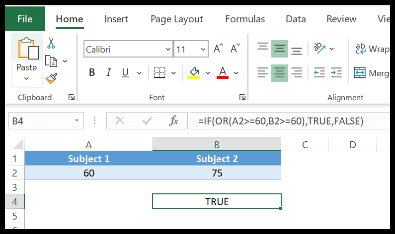 Excel-또는-함수-예제-1