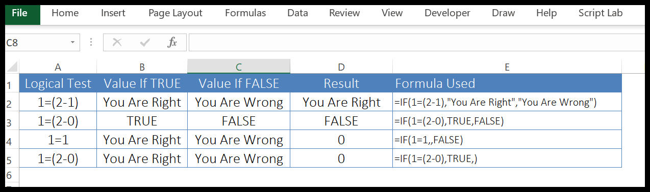 Excel-IF-Funktionsbeispiel-1