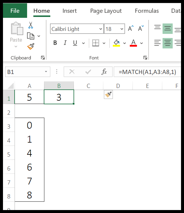 Excel-Match-Funktion-Beispiel-1