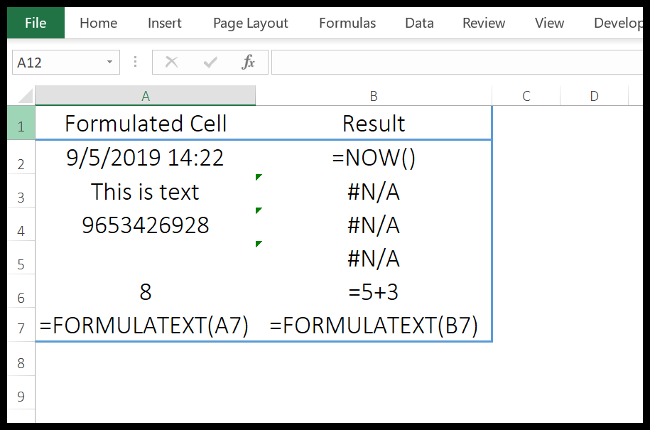 Excel-Formeltext-Funktionsbeispiel-1
