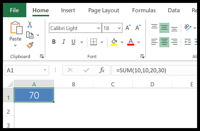 Excel-Summenfunktion-Beispiel-1