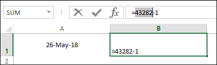 Vierteljährliche Formel für Excel, Enddatum ermitteln, Teil drei