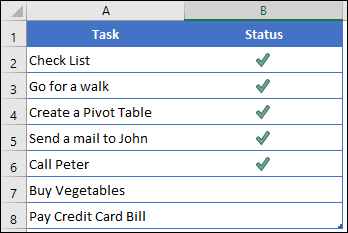Häkchen-in-Excel-grün-mit-bedingter-Formatierung-einfügen-min
