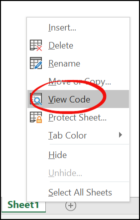 abrir-ventana-de-código-para-agregar-código-en-la-hoja-de-trabajo-para-agregar-una-marca-de-verificación-en-una-celda-haciendo-doble-clic